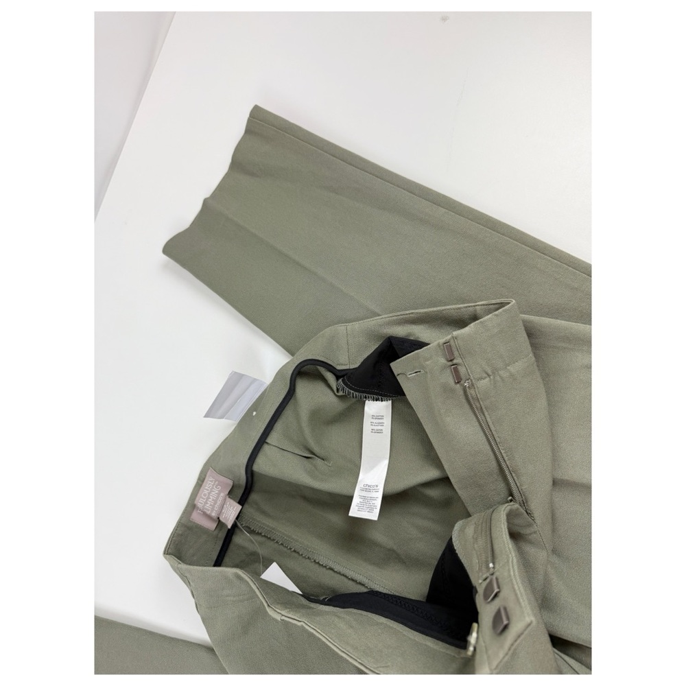 Fabulously Slimming By Chicos Outlet Basic Stretc… - image 8